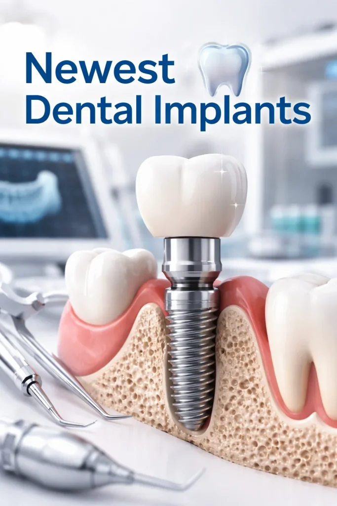 Newest Dental Implants: Complete 2026 Guide 4 newest dental implants