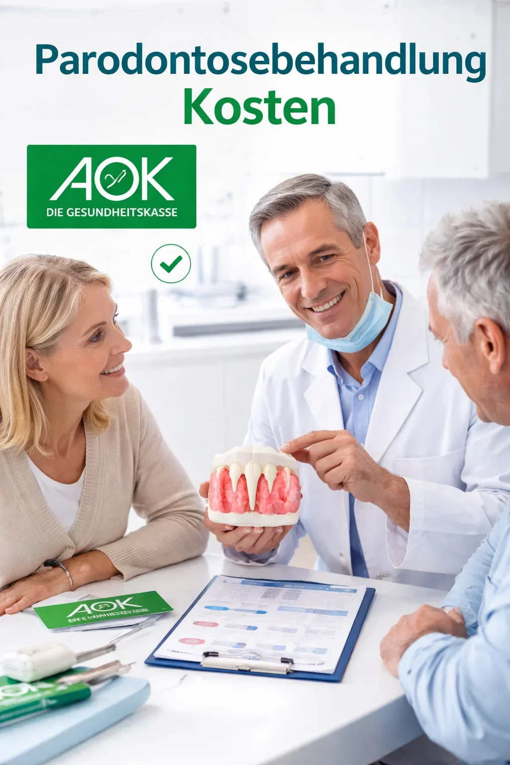 Parodontosebehandlung Kosten AOK: Was übernimmt die Krankenkasse wirklich? 5 parodontosebehandlung kosten aok