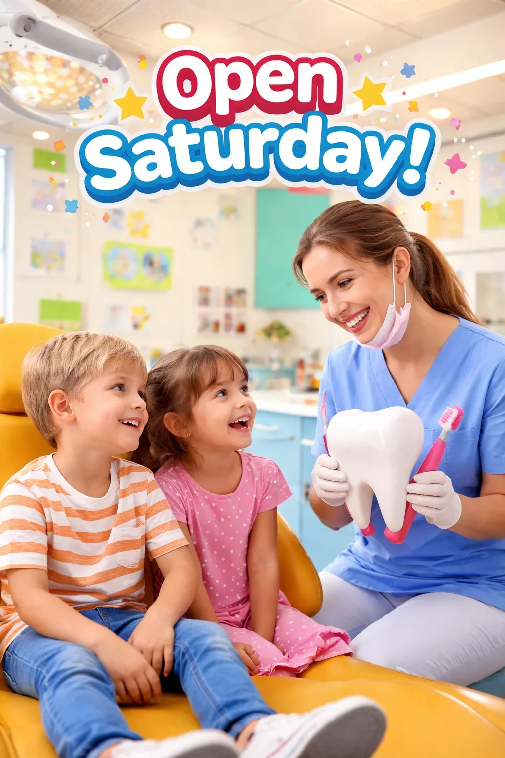 pediatric dentist open saturday