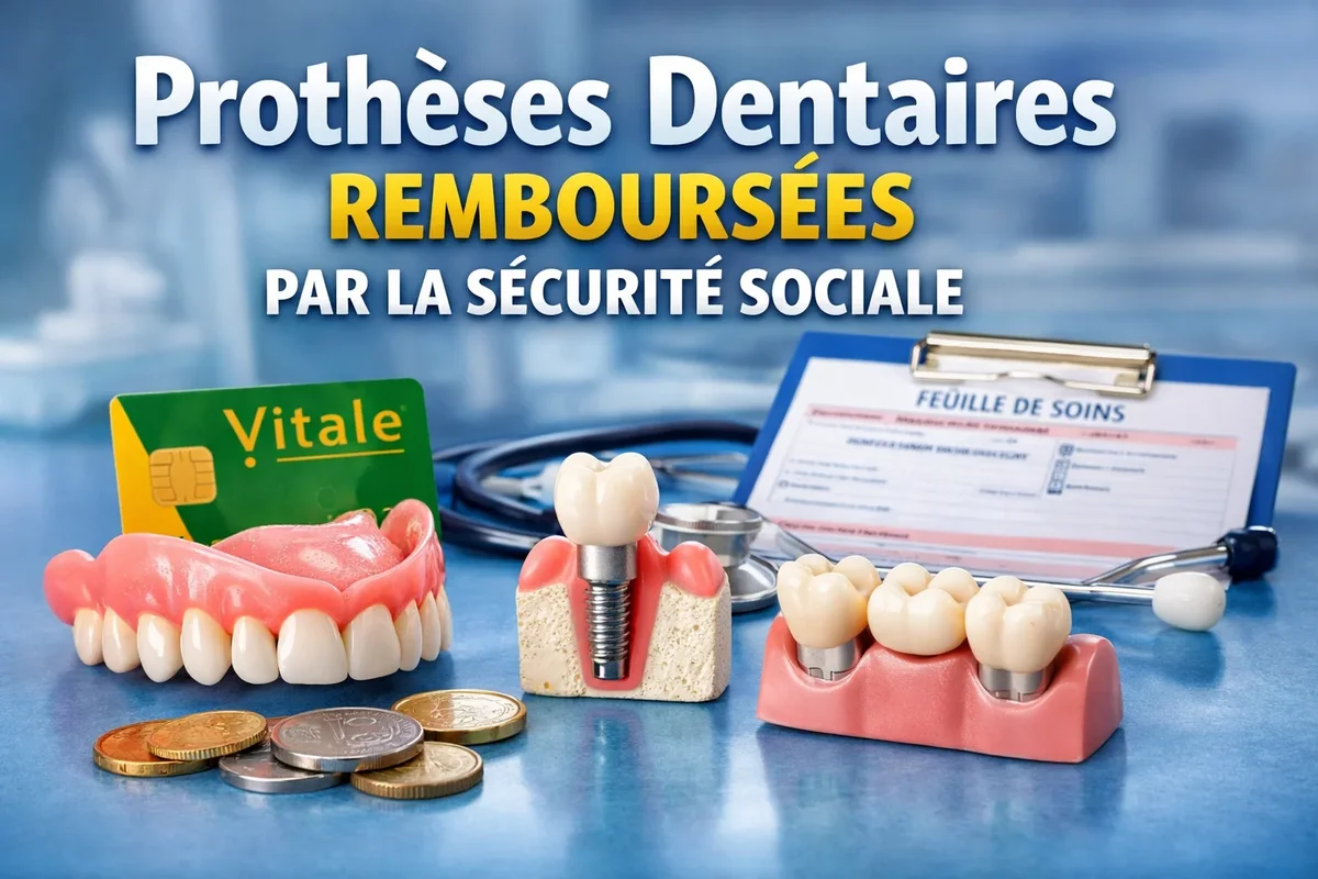 prothèses dentaires remboursées par la sécurité sociale