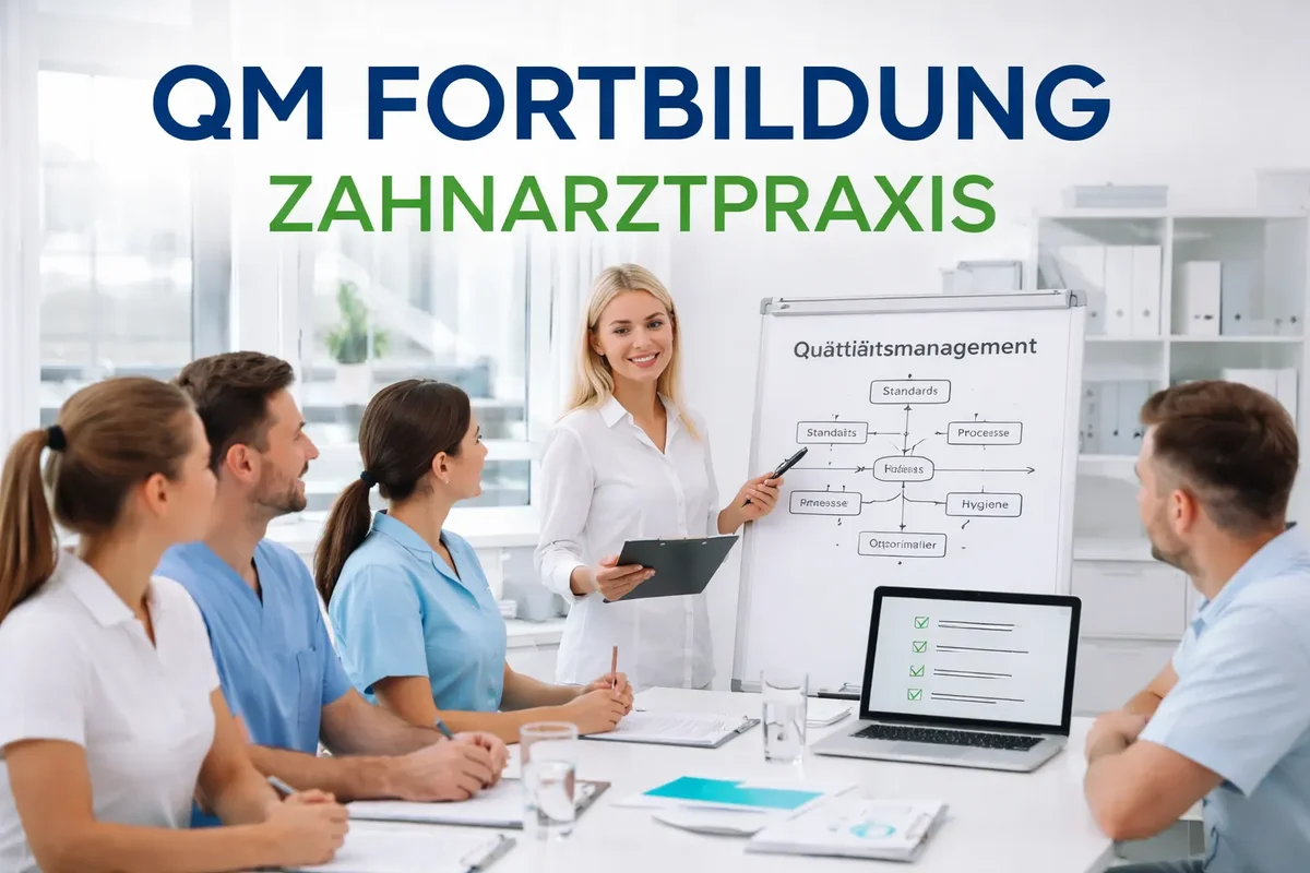 Qualitätsmanagement-Fortbildung für die Zahnarztpraxis: Grundlagen und Nutzen 5 qm fortbildung zahnarztpraxis