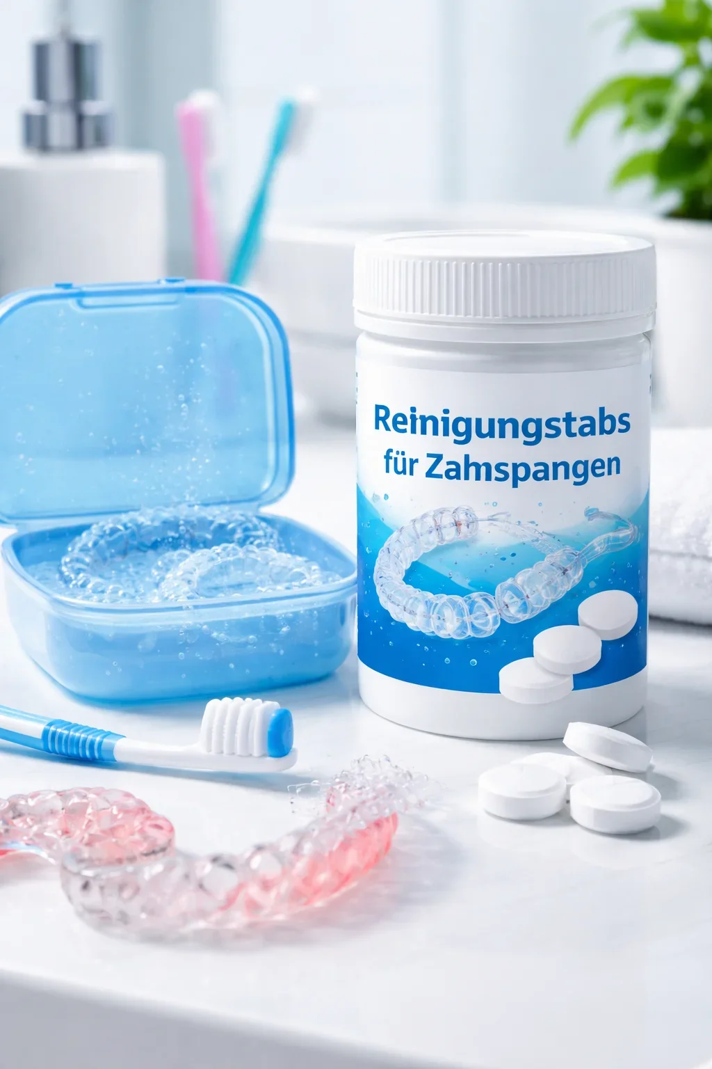 reinigungstabs für zahnspangen