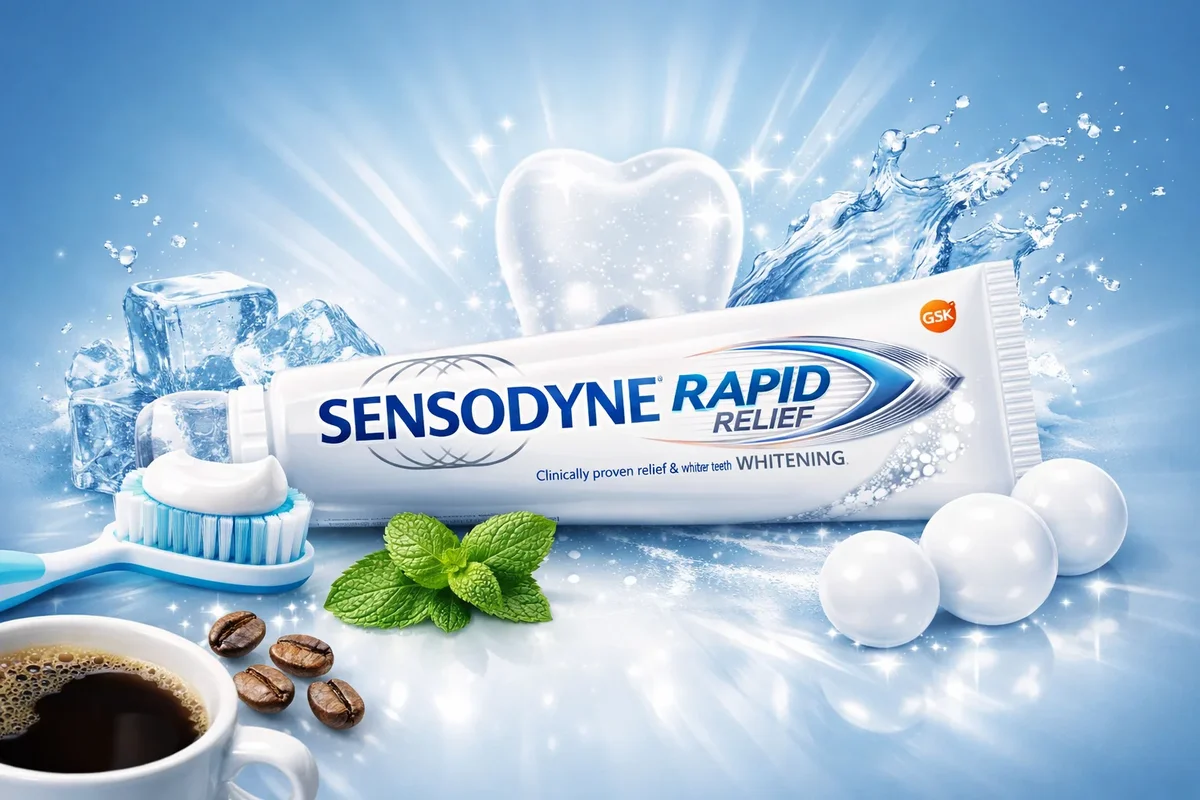 Sensodyne Rapid Relief Whitening Toothpaste 5 sensodyne rapid relief whitening toothpaste