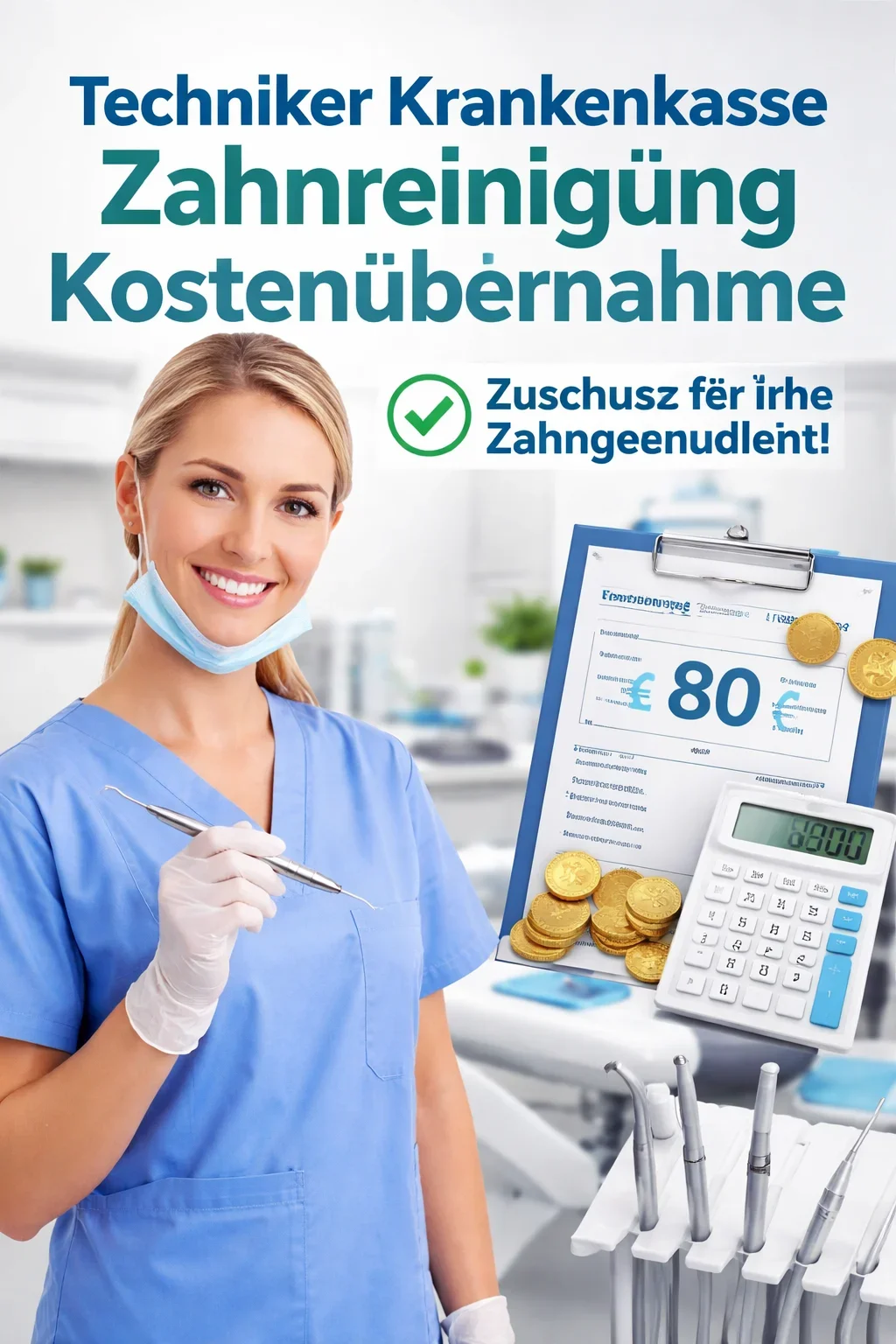 techniker krankenkasse zahnreinigung kostenübernahme