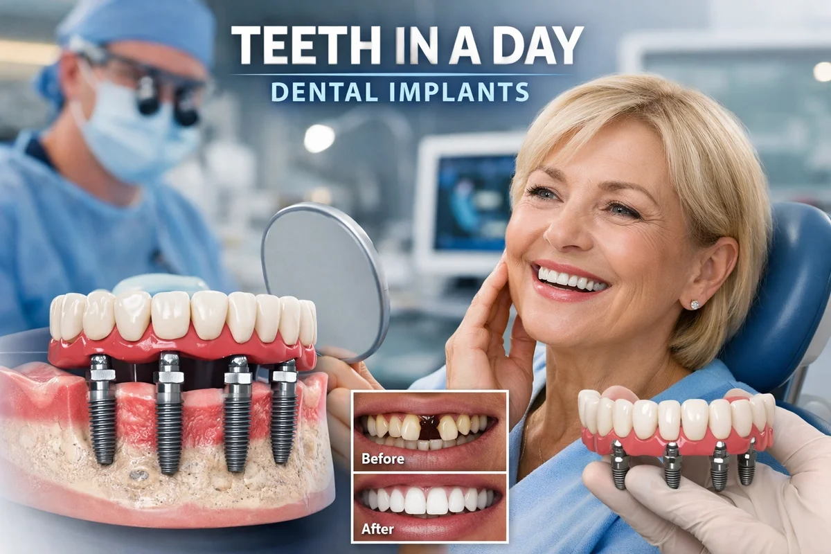 Teeth in a Day Dental Implants: The Complete Guide 5 teeth in a day dental implants