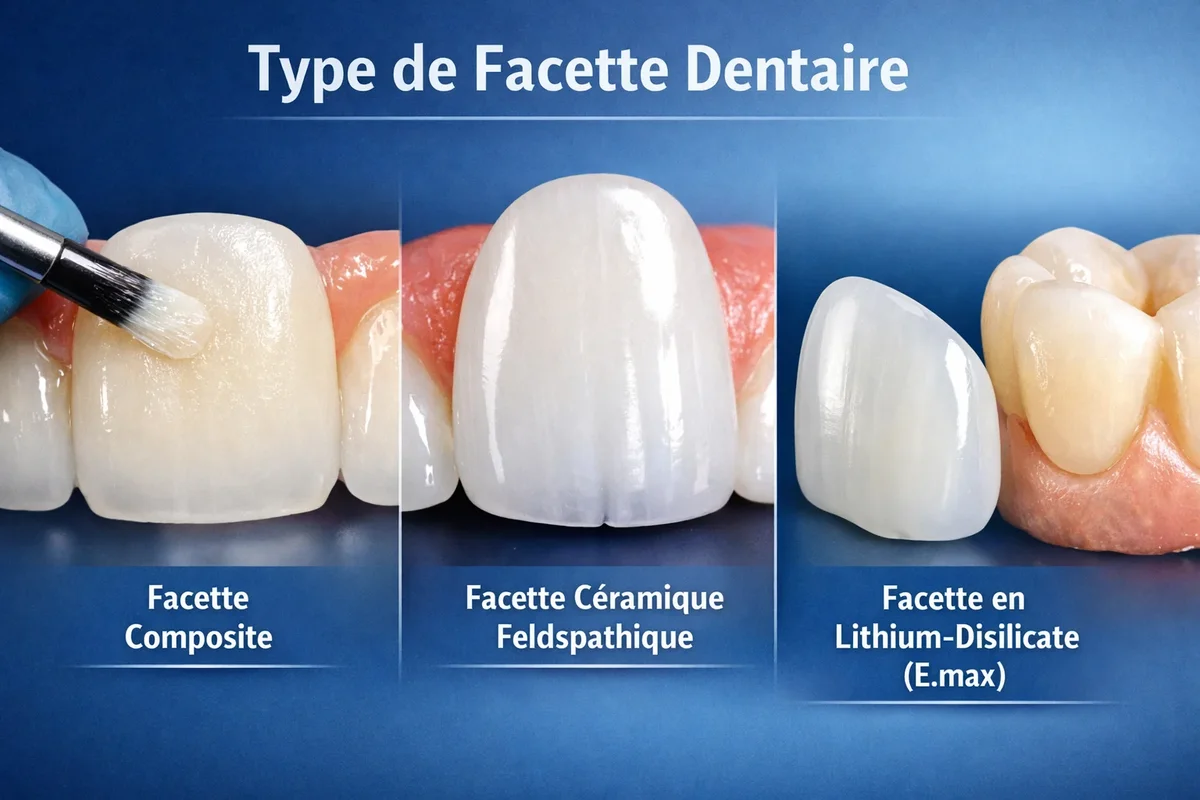 type de facette dentaire