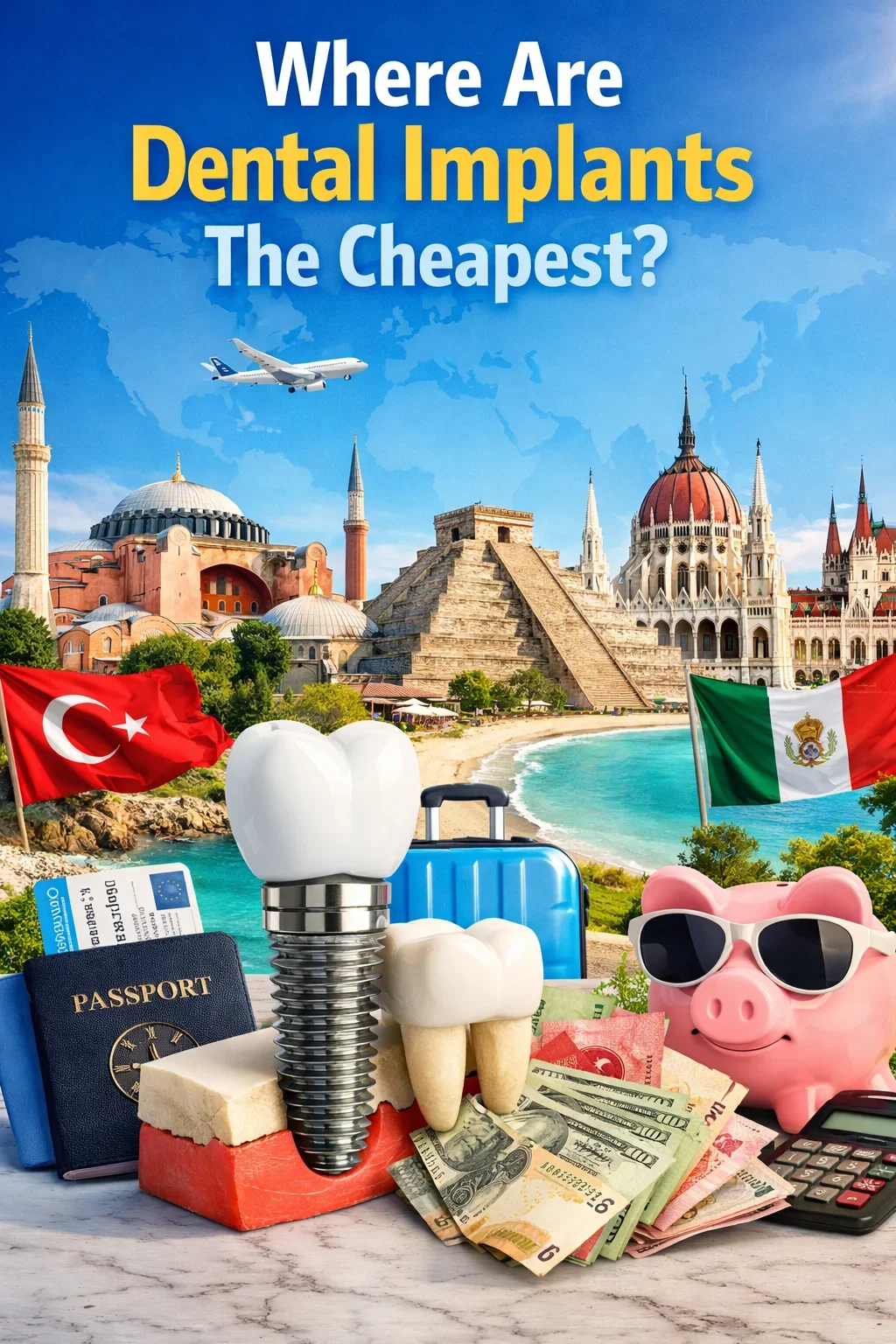 where are dental implants the cheapest