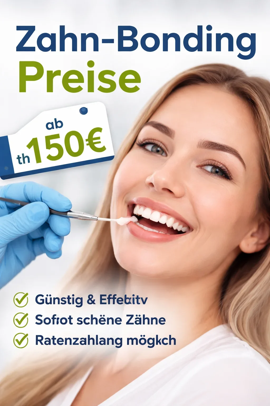 Zahn-Bonding Preise: Kosten, Faktoren und Spartipps 4 zahn bonding preise