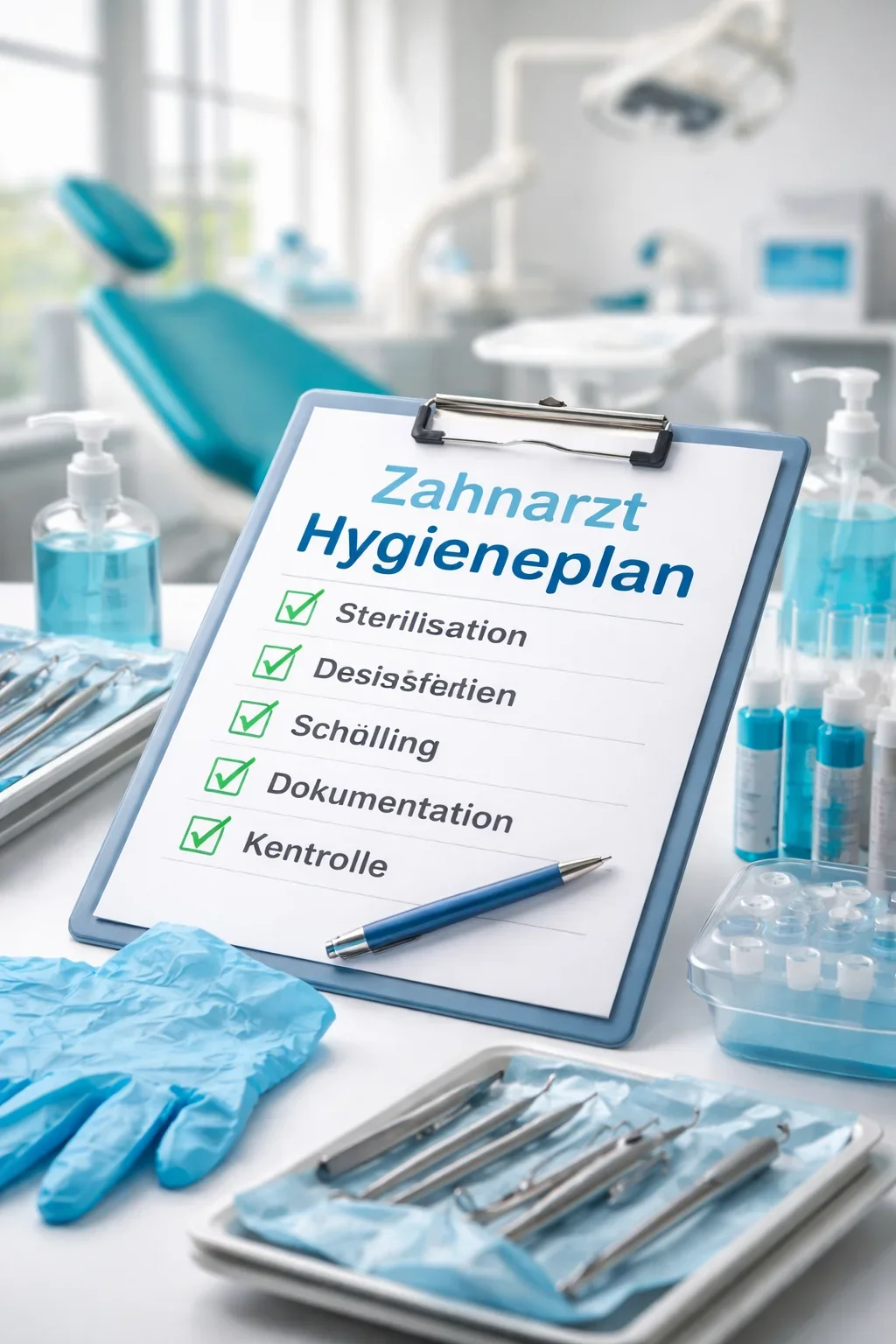 zahnarzt hygieneplan