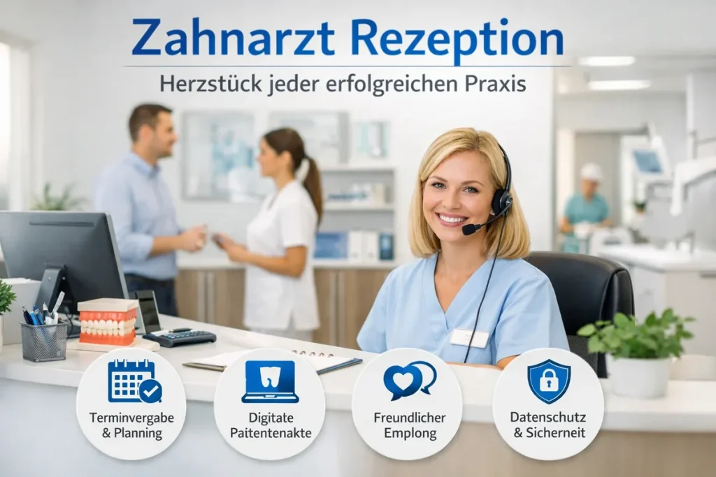 Zahnarzt Rezeption: Herzstück jeder erfolgreichen Praxis 4 zahnarzt rezeption