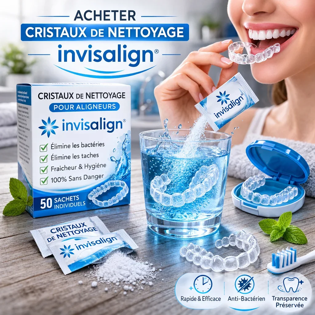 Acheter cristaux de nettoyage Invisalign : guide complet 4 acheter cristaux de nettoyage invisalign