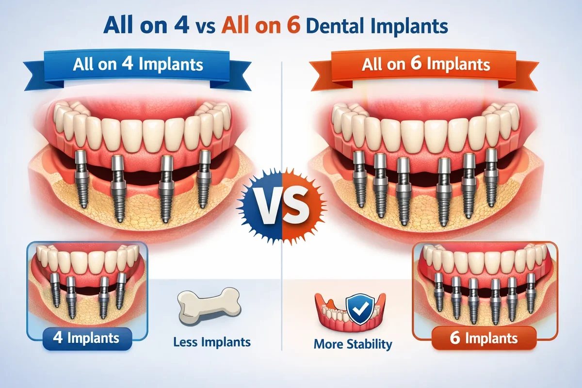 All on 4 vs All on 6 Dental Implants 5 all on 4 vs all on 6 dental implants