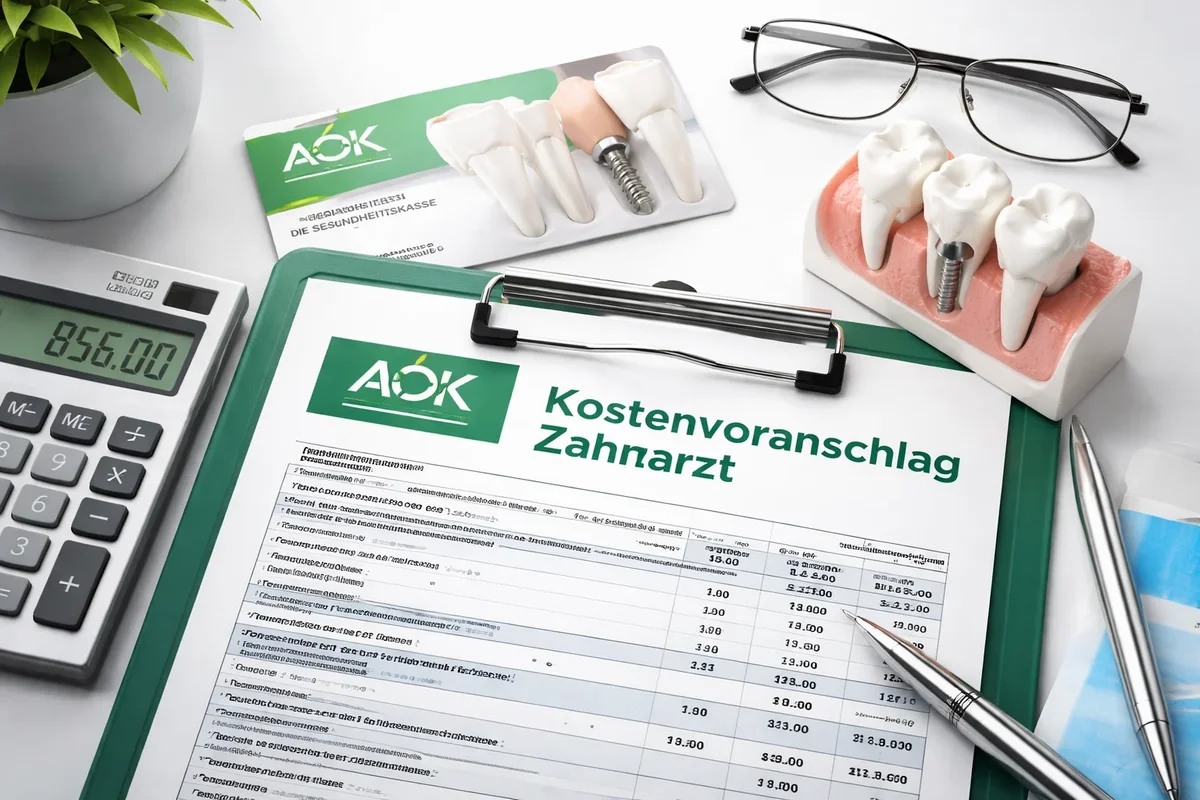 AOK Kostenvoranschlag Zahnarzt: Alles Wichtige im Überblick 5 aok kostenvoranschlag zahnarzt