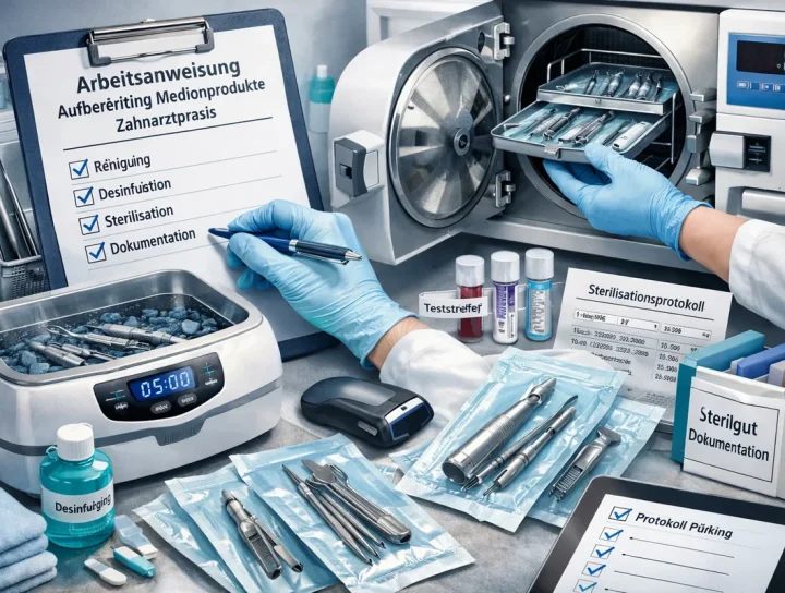 arbeitsanweisung aufbereitung medizinprodukte zahnarztpraxis – Leitfaden für sichere Praxisabläufe 20 arbeitsanweisung aufbereitung medizinprodukte zahnarztpraxis