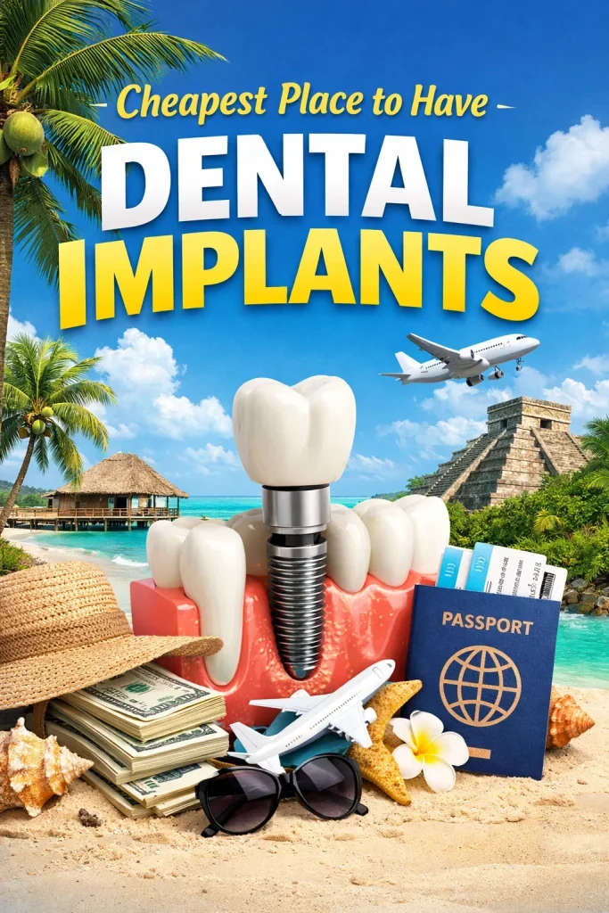Cheapest Place to Have Dental Implants: Complete 2026 Guide 4 cheapest place to have dental implants