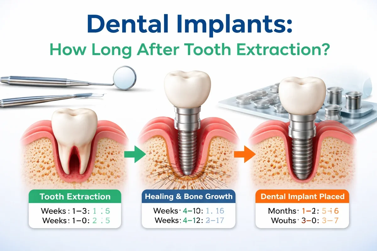 dental implants how long after tooth extraction 5 dental implants how long after tooth extraction