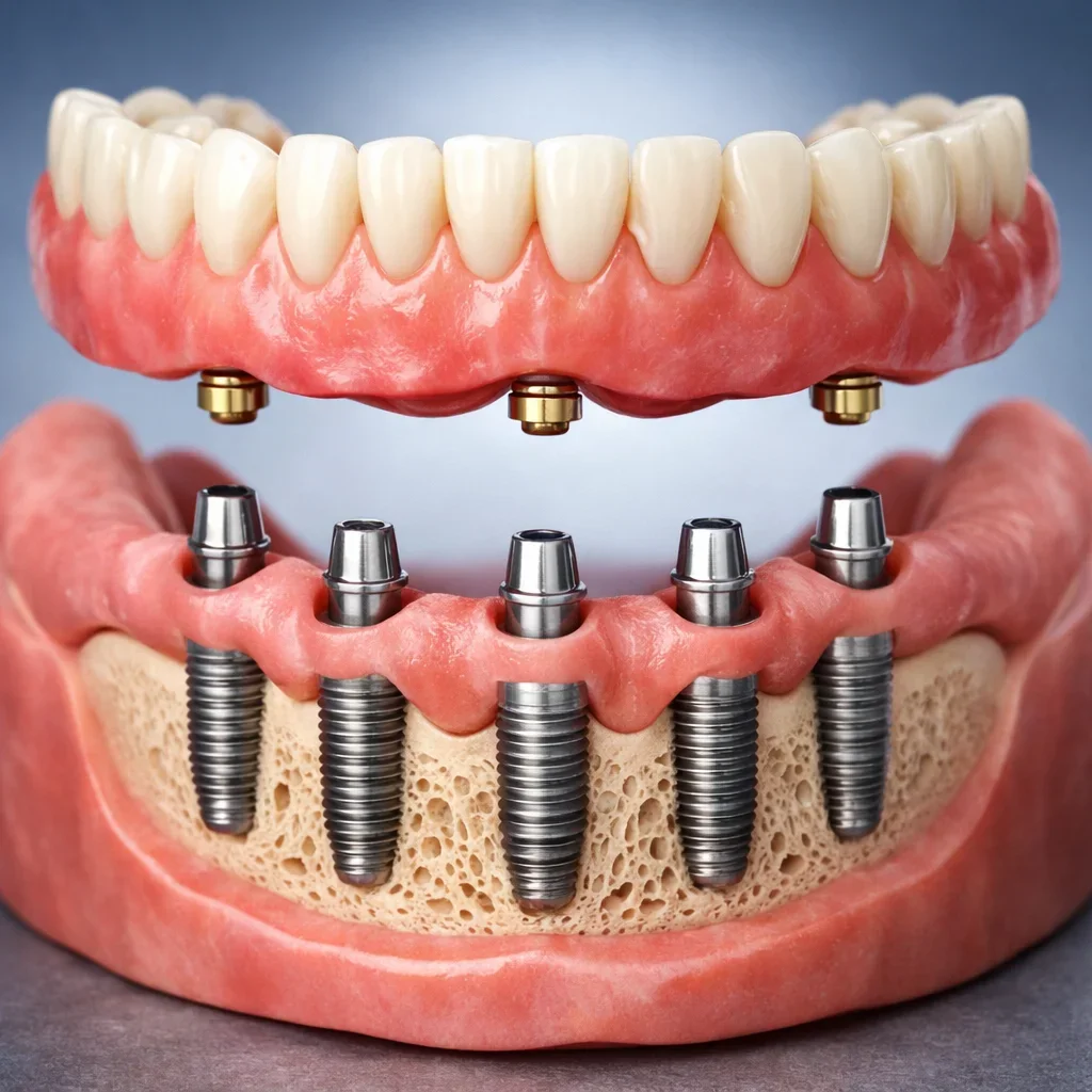 Dental Implants Over Dentures: Benefits, Costs, and What to Expect 5 dental implants over dentures
