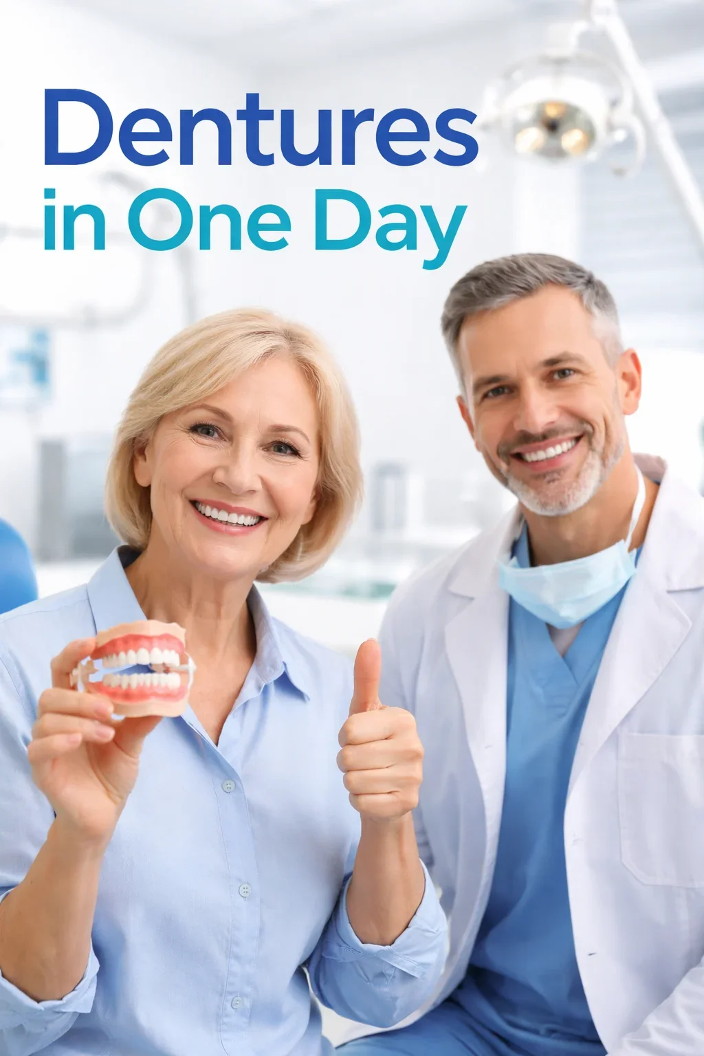 Dentures in One Day: Fast, Comfortable Smile Restoration 5 dentures in one day