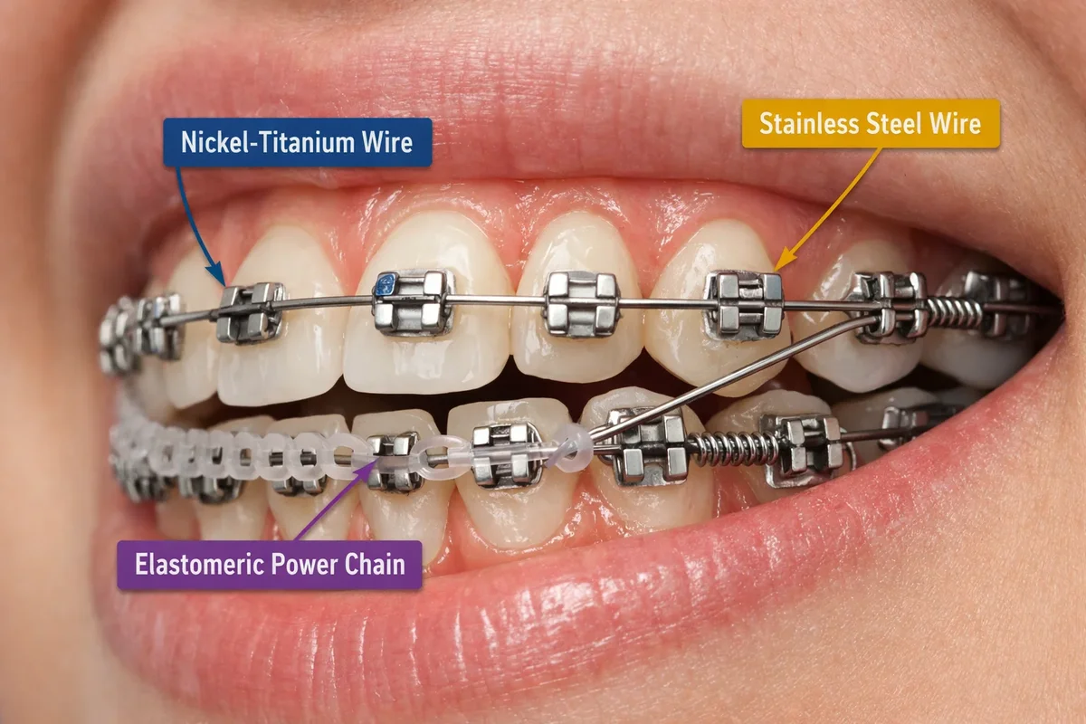 Different Wires in Braces: Types, Uses, and How They Work