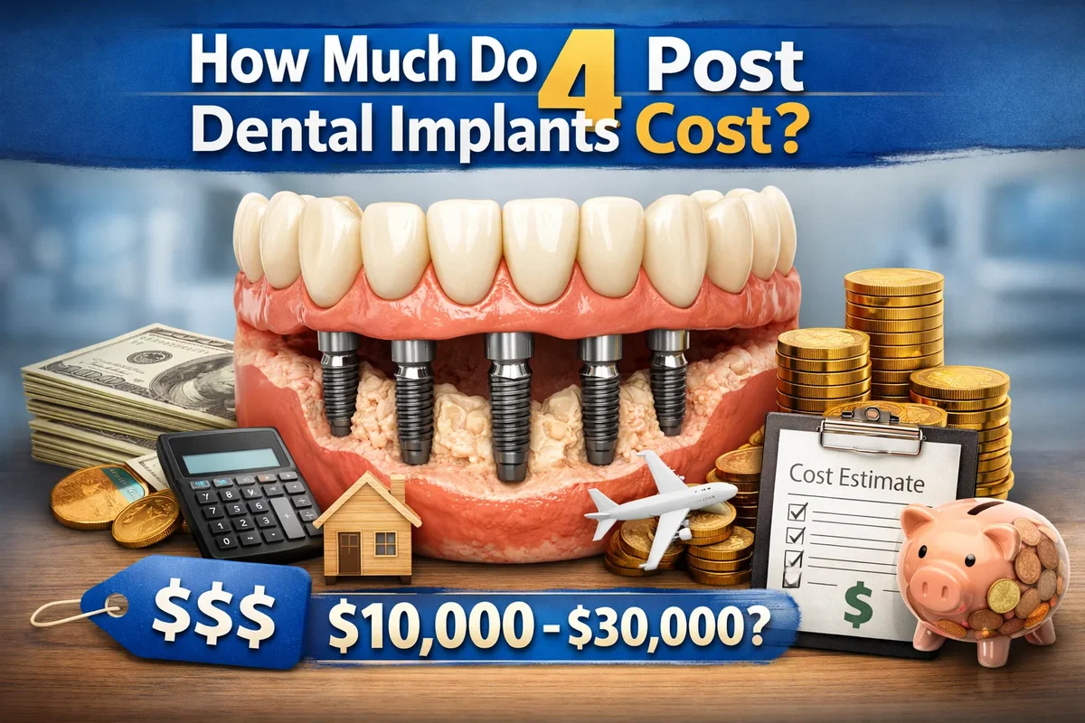 How Much Do 4 Post Dental Implants Cost? A Complete Patient Guide 5 how much do 4 post dental implants cost