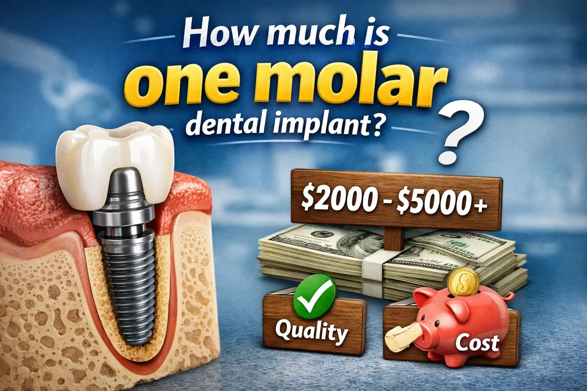 How Much Is One Molar Dental Implant? Complete Cost & Treatment Guide 5 how much is one molar dental implant