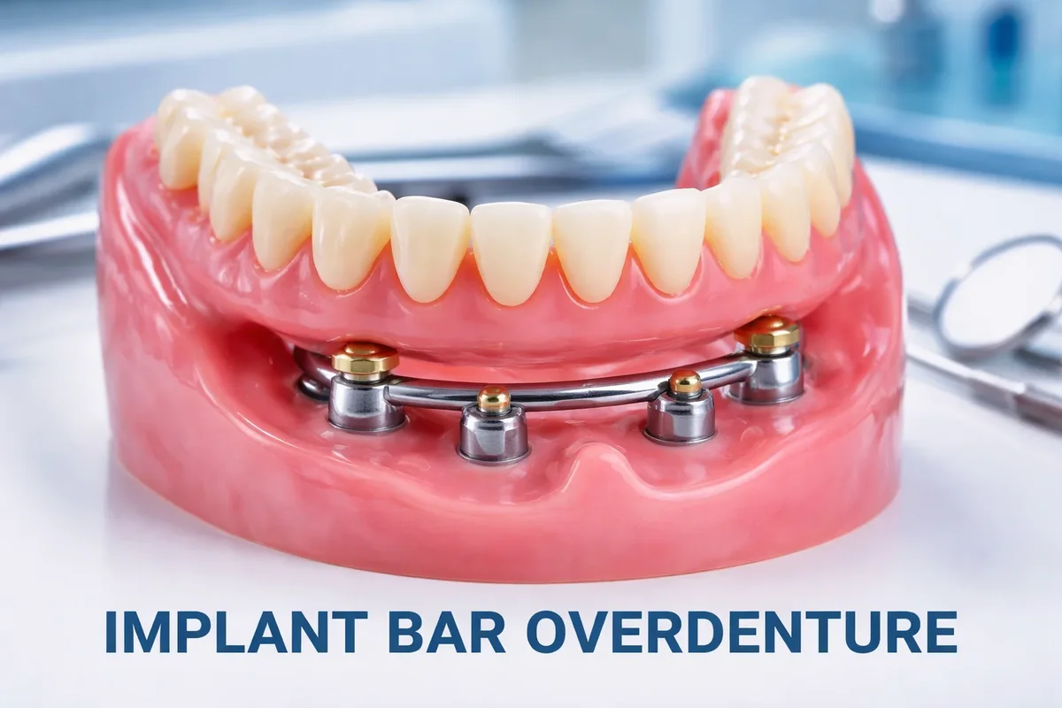 Implant Bar Overdenture: Complete Guide for Patients 5 implant bar overdenture