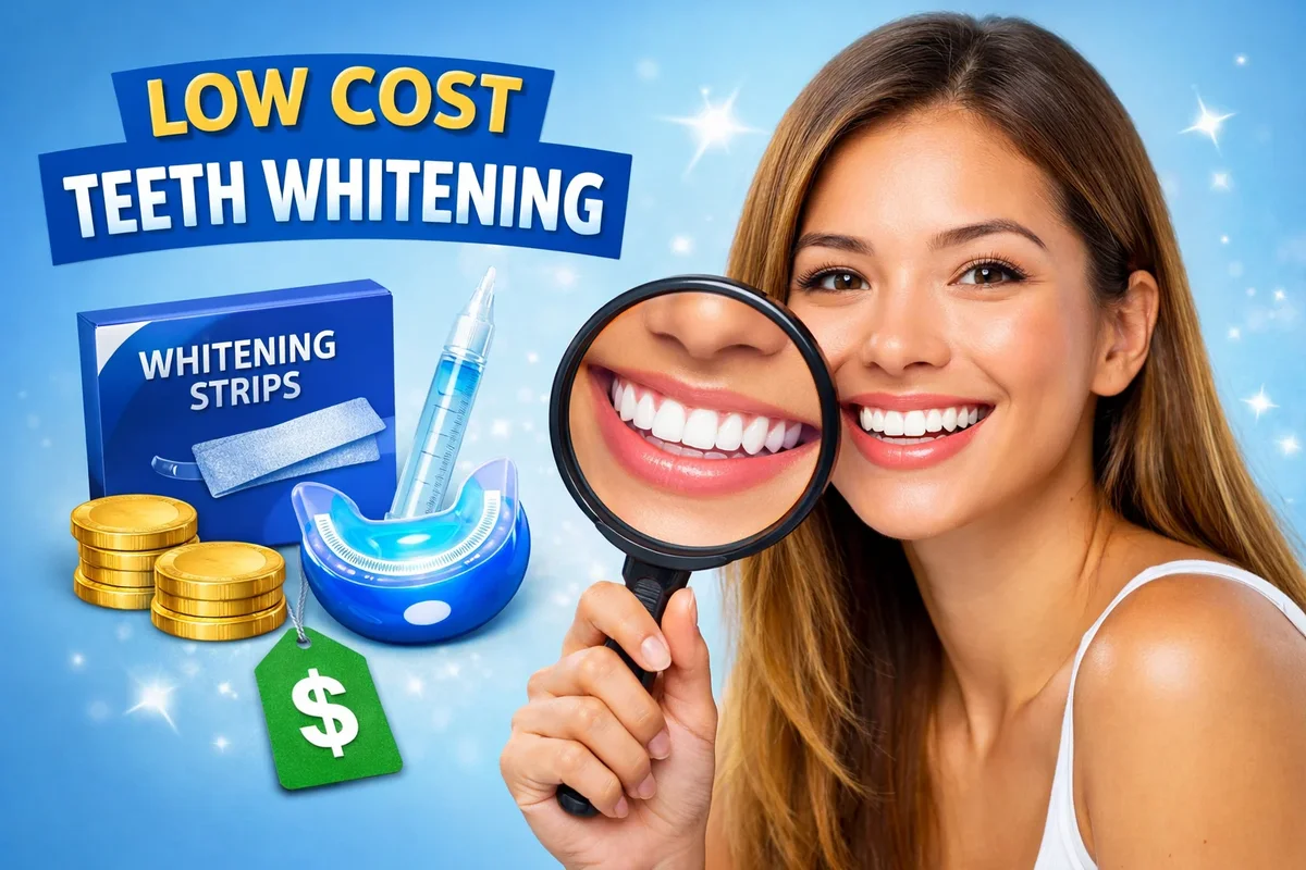 Low Cost Teeth Whitening: Safe Ways to Brighten Your Smile 5 low cost teeth whitening