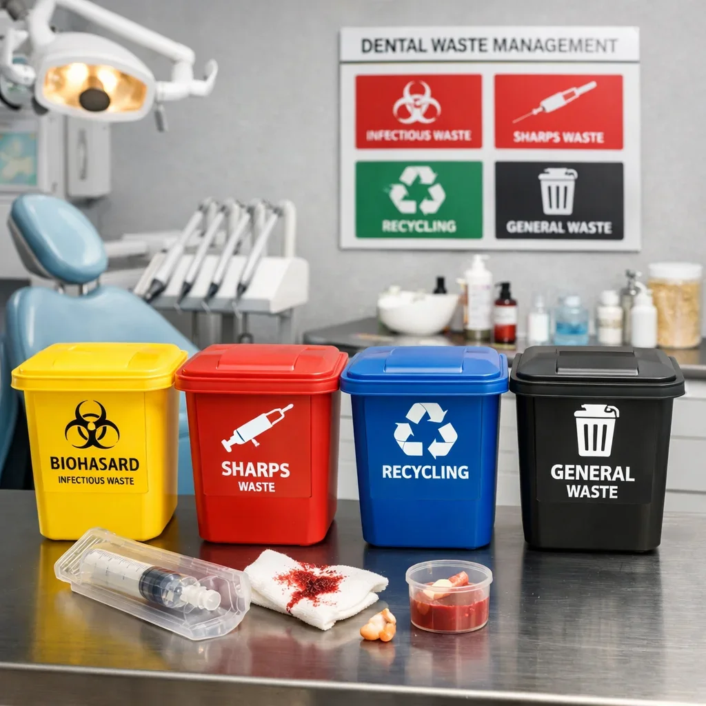 Waste Management in Dental Clinic: Safe, Smart, and Sustainable Practices 5 waste management in dental clinic