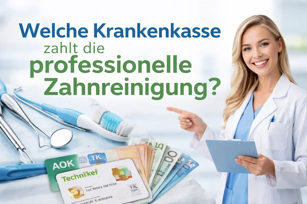 Welche Krankenkasse zahlt die professionelle Zahnreinigung? Der große Überblick für Patienten 5 welche krankenkasse zahlt die professionelle zahnreinigung