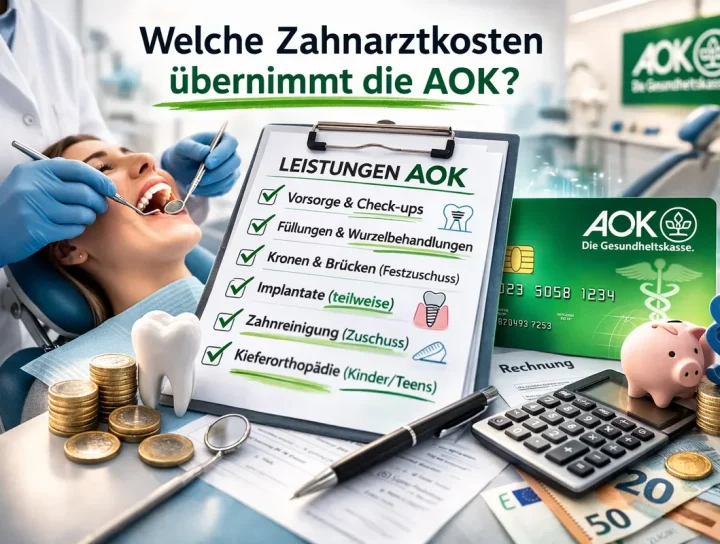 Welche Zahnarztkosten übernimmt die AOK? Der vollständige Überblick 8 welche zahnarztkosten übernimmt die aok