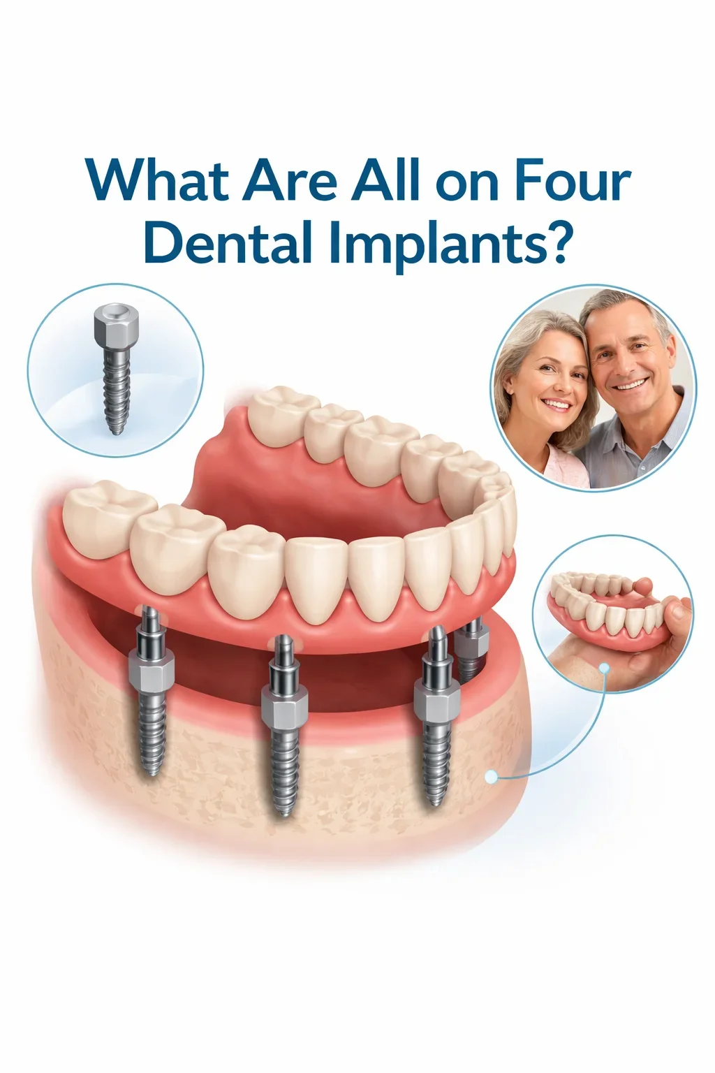 What Are All on Four Dental Implants? 4 what are all on four dental implants