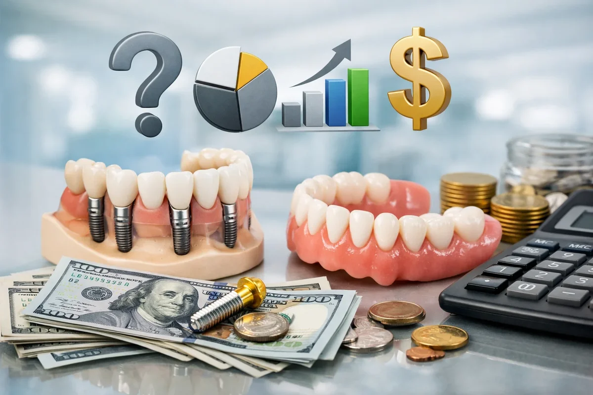 What’s the Average Cost of Full Mouth Dental Implants? 5 what's the average cost of full mouth dental implants