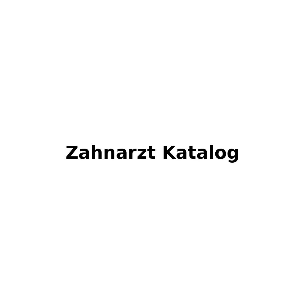 Zahnarzt Katalog: Der ultimative Leitfaden für Patienten 5 zahnarzt katalog