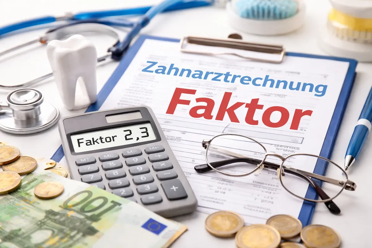 zahnarztrechnung faktor einfach erklärt 5 zahnarztrechnung faktor