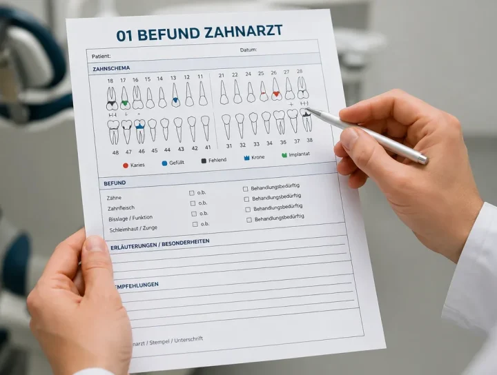 01 befund zahnarzt