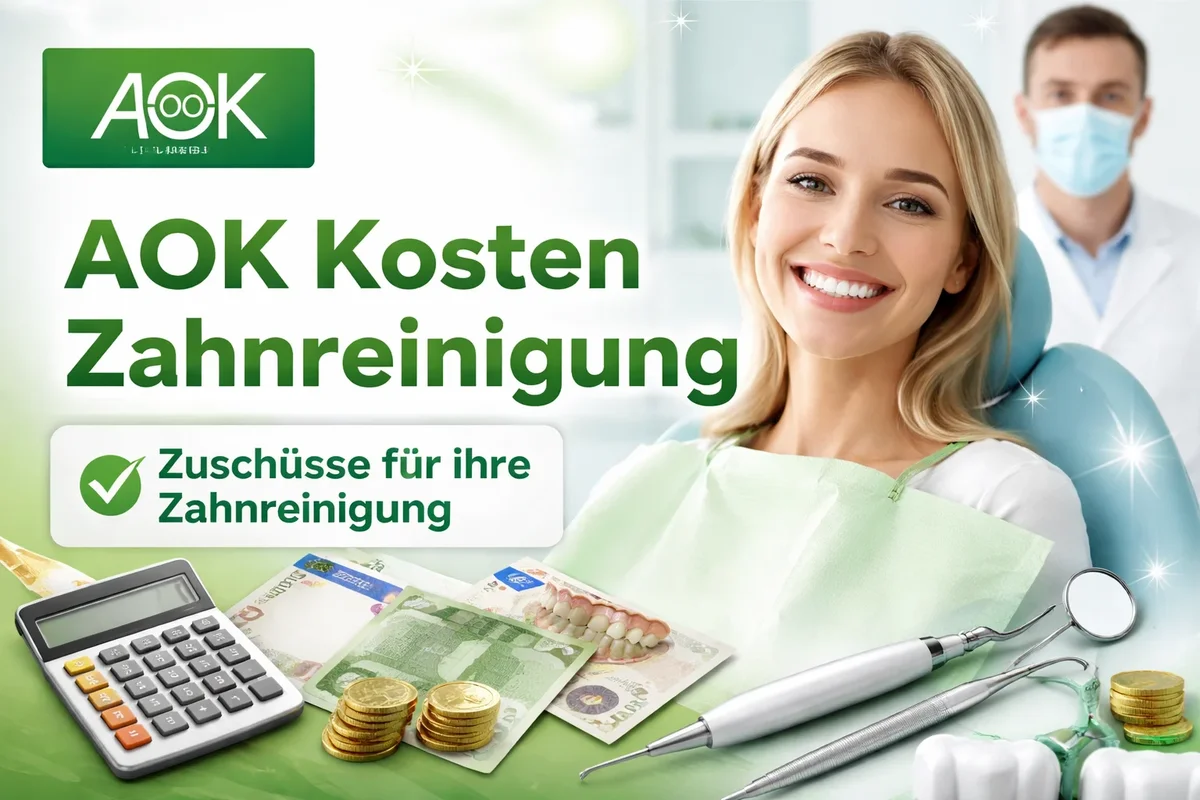 AOK Kosten Zahnreinigung: Was wird wirklich übernommen? 5 aok kosten zahnreinigung