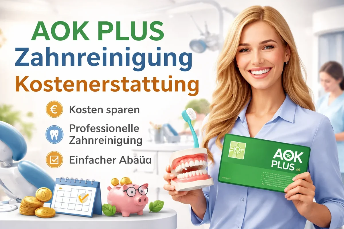 AOK Plus Zahnreinigung Kostenerstattung: Alles Wichtige 5 aok plus zahnreinigung kostenerstattung