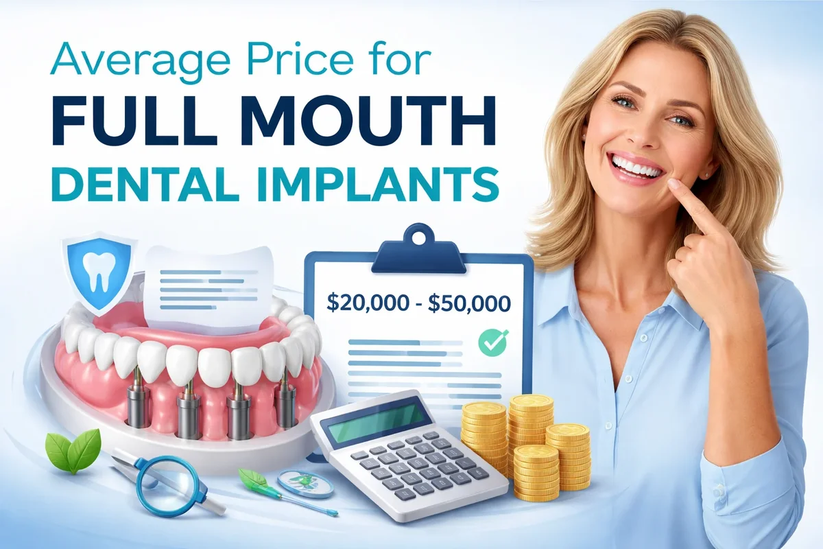 Average Price for Full Mouth Dental Implants: Complete Cost Guide 5 average price for full mouth dental implants
