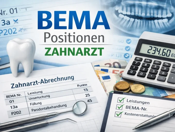 bema positionen zahnarzt: Alles was Sie wissen müssen 16 bema positionen zahnarzt