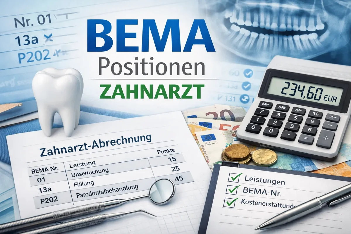 bema positionen zahnarzt: Alles was Sie wissen müssen 5 bema positionen zahnarzt