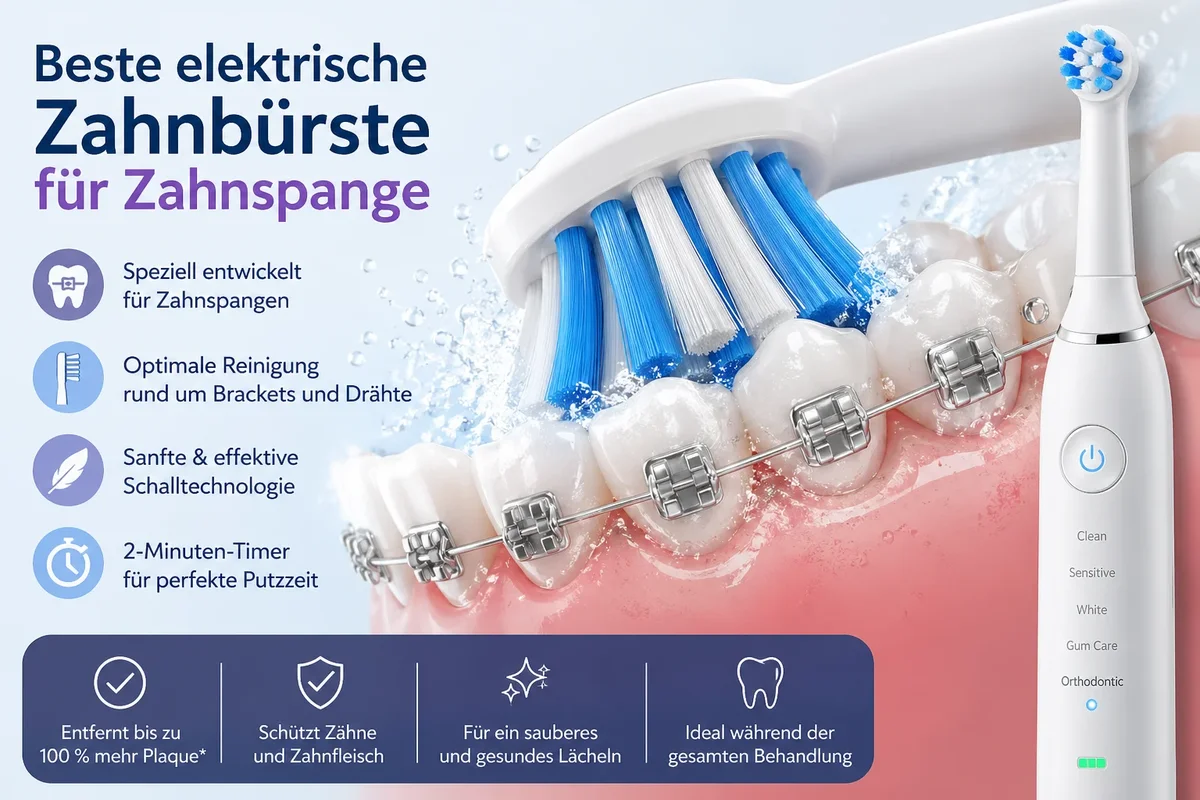 Beste elektrische zahnbürste für zahnspange: Der ultimative Guide 5 beste elektrische zahnbürste für zahnspange