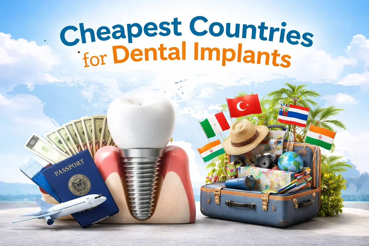 Cheapest Countries for Dental Implants 5 cheapest countries for dental implants