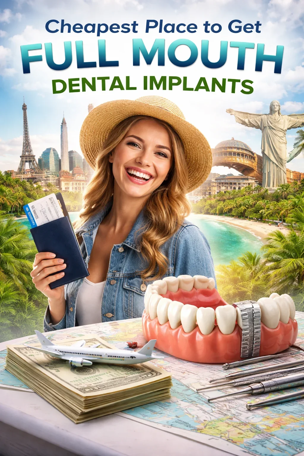 Cheapest Place to Get Full Mouth Dental Implants: Complete Guide 5 cheapest place to get full mouth dental implants