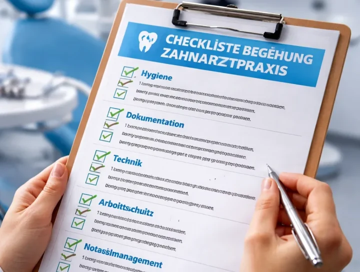 checkliste begehung zahnarztpraxis