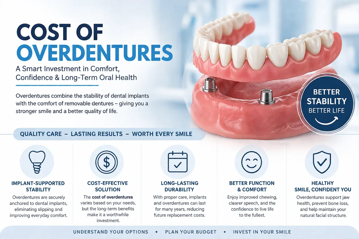 Cost of Overdentures: Complete Guide for Patients 4 cost of overdentures