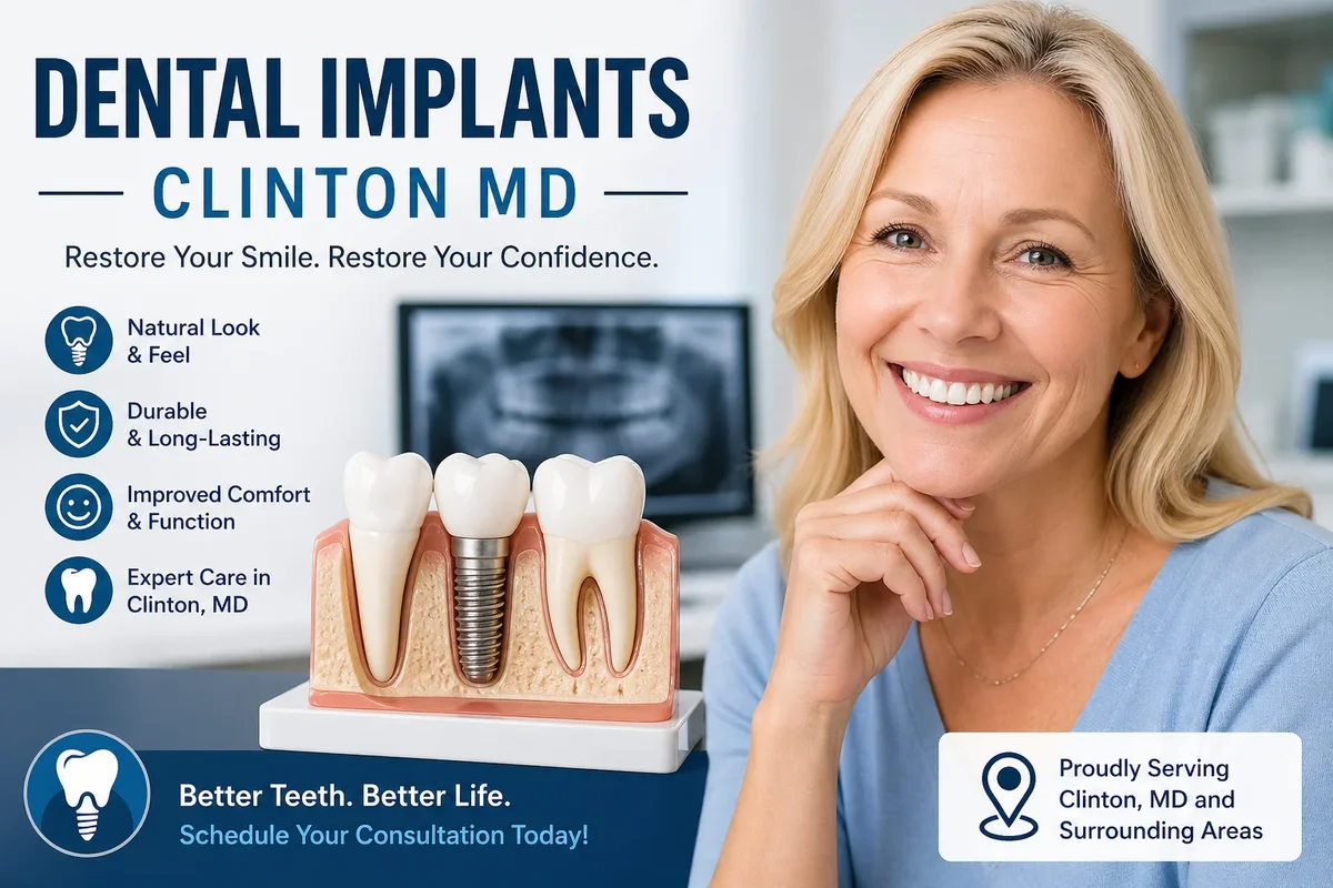 Dental Implants Clinton MD: Complete Patient Guide 5 dental implants clinton md