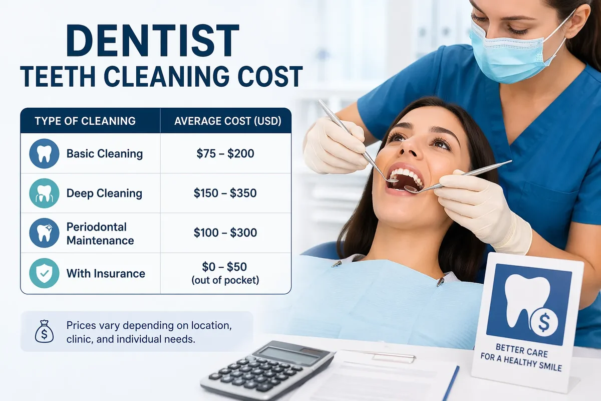 Dentist Teeth Cleaning Cost: What You Need to Know 5 dentist teeth cleaning cost