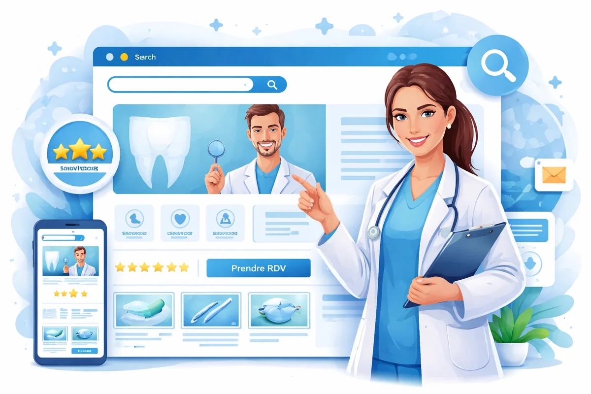 Page dentiste : guide complet pour attirer plus de patients 5 dentiste page