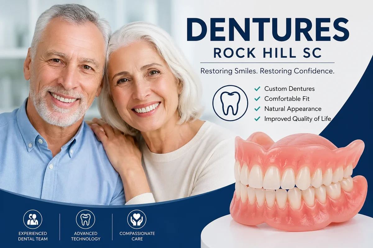 Dentures Rock Hill SC: Complete Guide to Restoring Your Smile 4 dentures rock hill sc