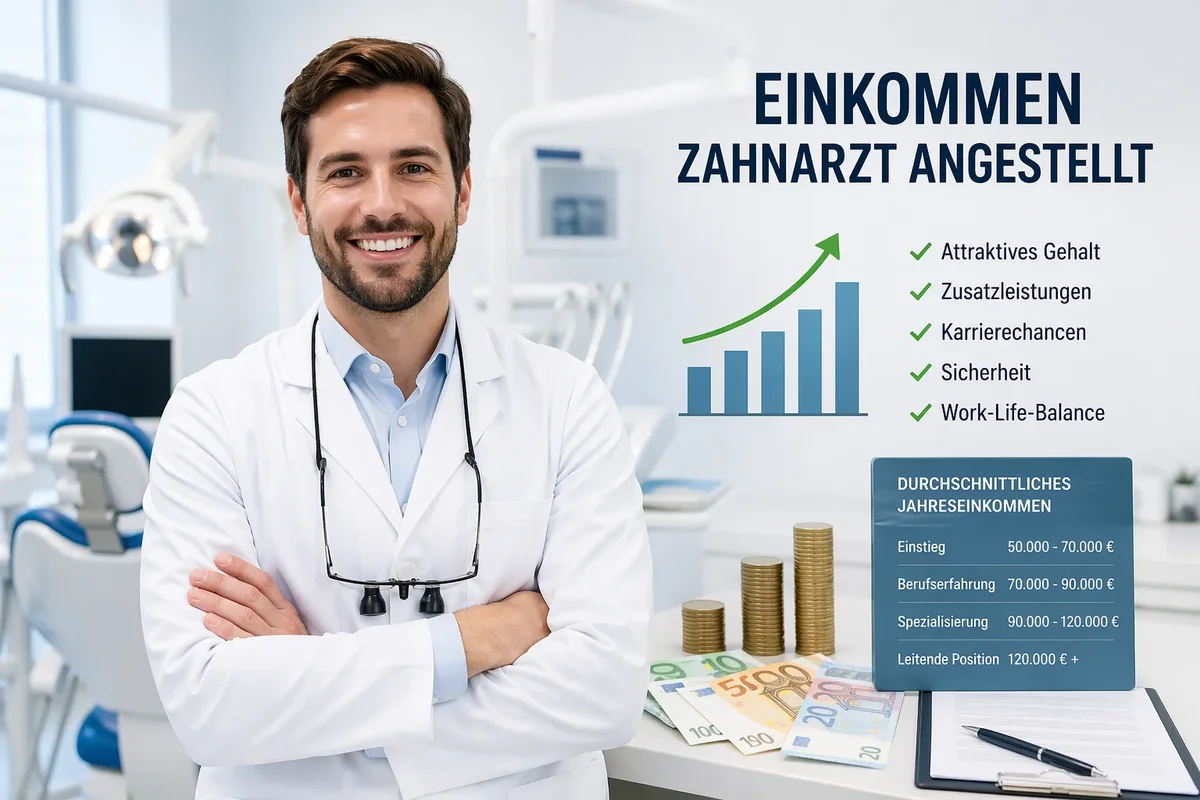 Einkommen Zahnarzt Angestellt: Überblick & Realität 5 einkommen zahnarzt angestellt